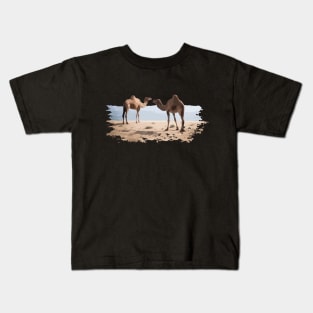 Geel, Camel, Kamel Kids T-Shirt